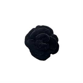 Pico Velvet Rose Klemme - Black
